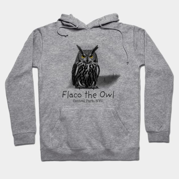 Flaco the Owl Hoodie by WickedAngel